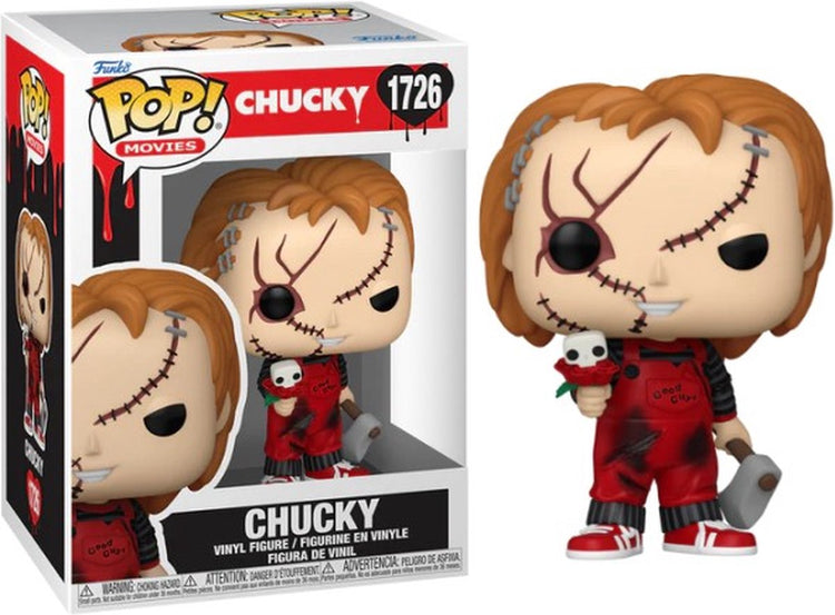 Funko Chucky – Kinderspiel-Chucky (Valentine) Vinylfigur 1726 Pop! mehrfarbig