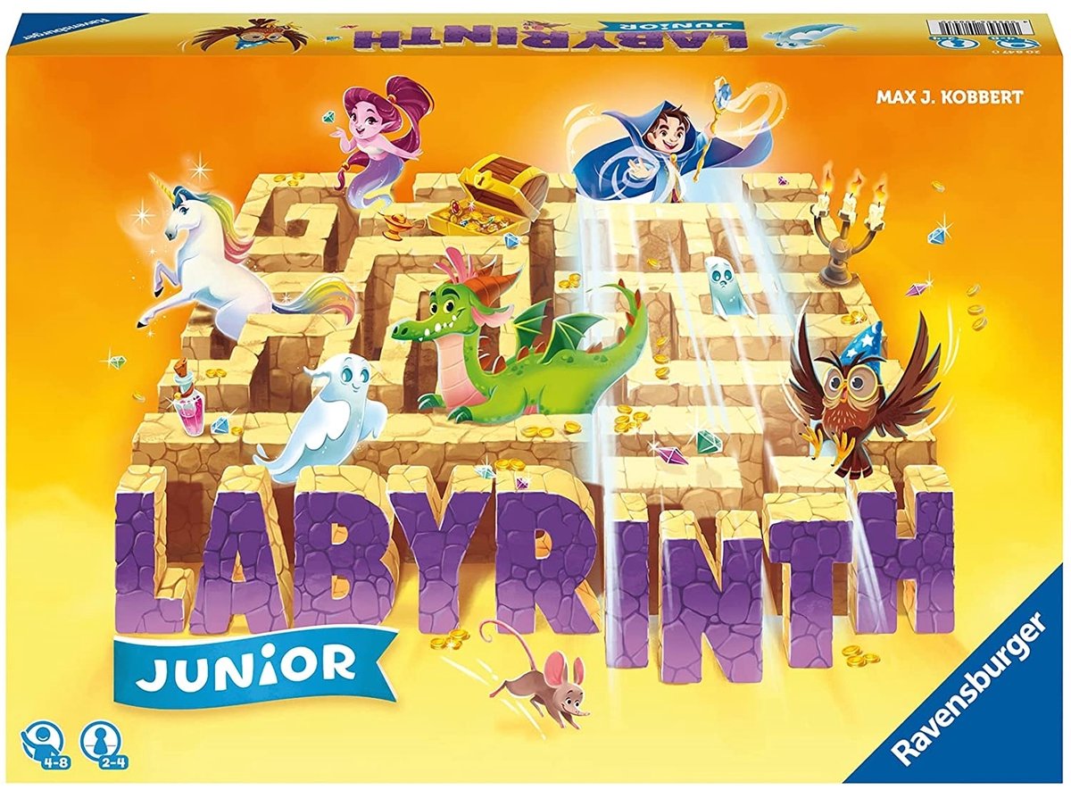 Ravensburger Junior-Labyrinth-Brettspiel-Strategie