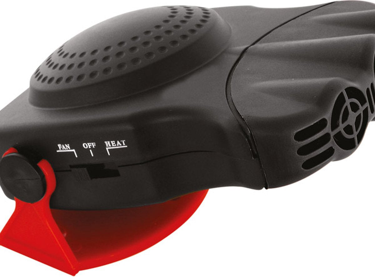 Carpoint Autoventilator 12 Volt 19 cm Schwarzrot