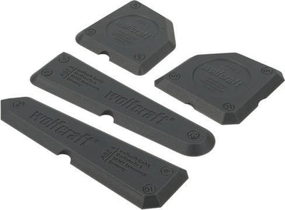 Wolfcraft – Kit Spatel-Set – 4 Stück – Kit Eisen – 4330000