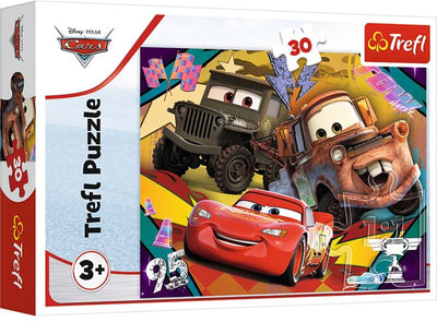 Trefl 30 – Raser fahrende Autos Disney Cars 3