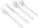 Bo-Camp - Pastell - Besteckset - Honfleur - Edelstahl - 16-teilig - 4 Personen - Flieder