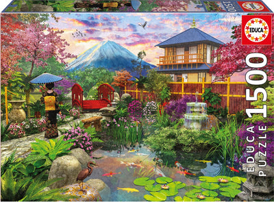 Educa - Puzzle - Japanischer Garten - 1000 Teile - Puzzle