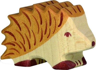 Holztiger-Igel. 7 cm.