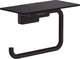 Hansgrohe addstoris Toilettenpapierhalter mit Ablage mattschwarz