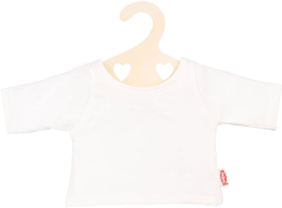 Heless Dolls T-Shirt Weiß auf Kleidungsstift, Größe 28-35 cm