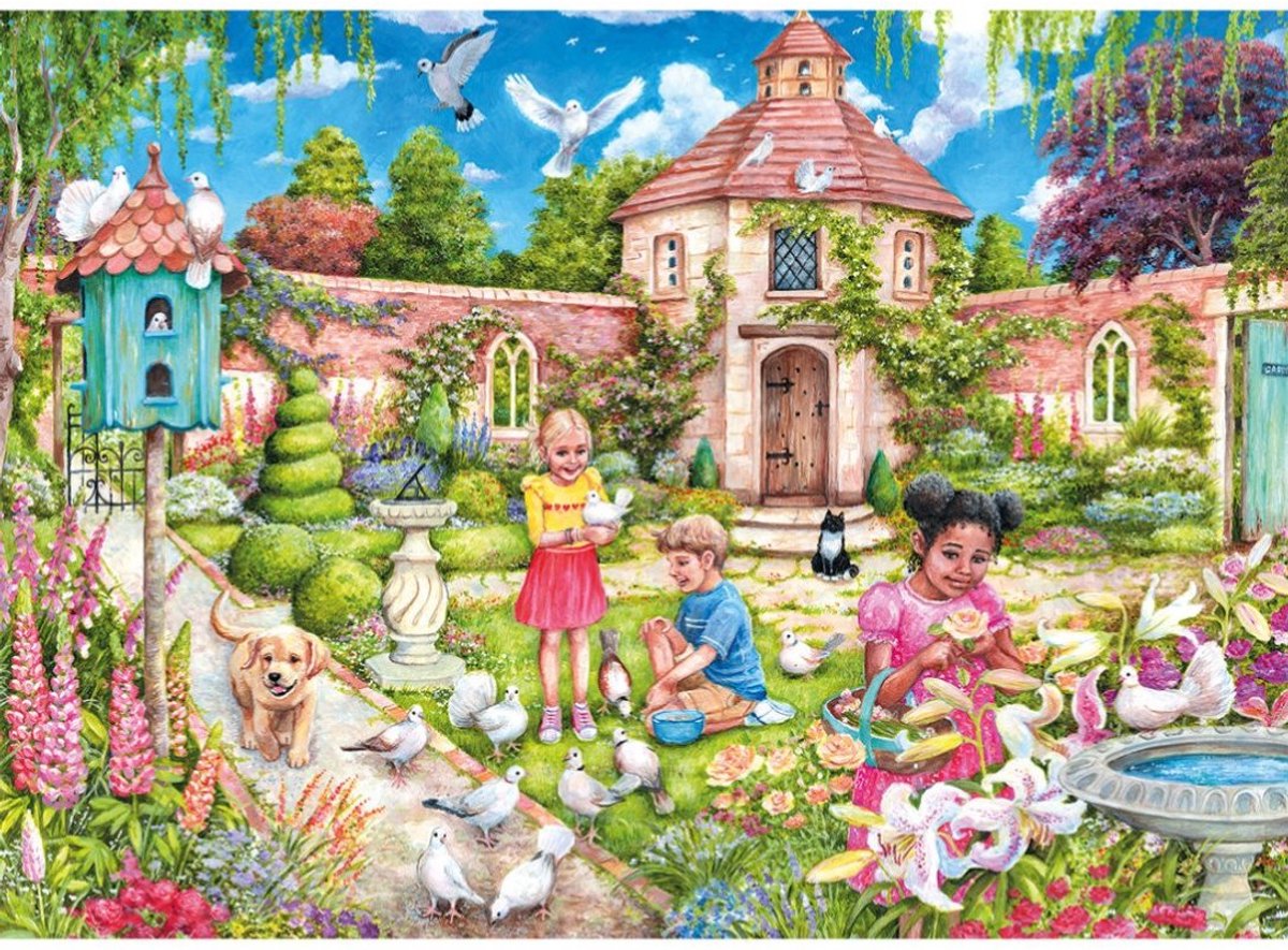 Gibsons – der Taubenschlag (von Debbie Cook) – 1000 Teile 68×49 cm (B×H) – Puzzle für Erwachsene