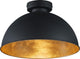 Rl Live Your Light Reality Jimmy Deckenleuchte – Schwarz – exkl. 1x e27 60w - T: 31 cm