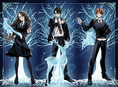 Ravensburger Puzzle Harry Potter Glow in the Dark 500 Teile Film.