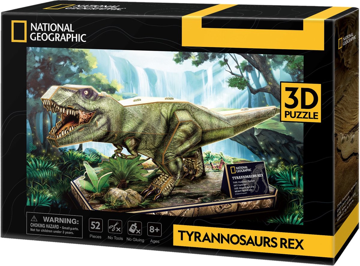 Cubic Fun 3D Puzzle National Geographic T-Rex