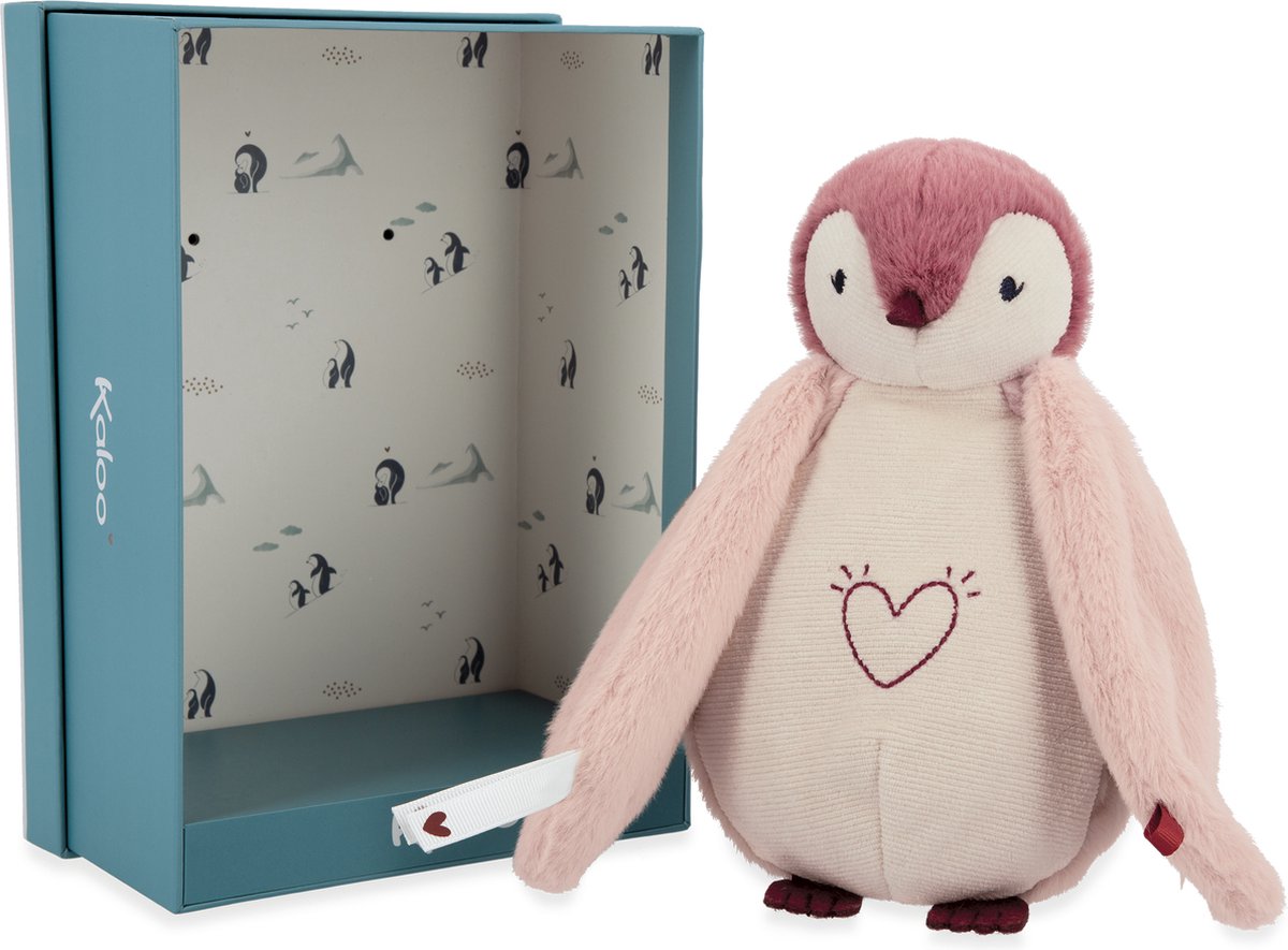 Kaloo Komplizen – Kuscheltier – Licht – Pinguin – Farbe Pink