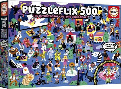 Educa - Puzzle - 500 Teile - Flix - Puzzle