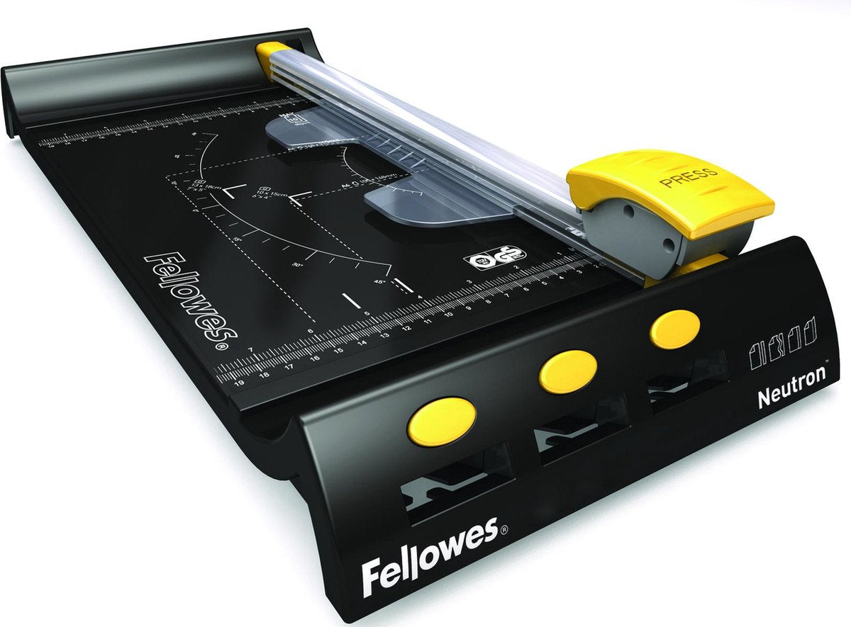 Fellowes Papierschneider Neutron - A4 - Rollenschneidemaschine - bis zu 10 Blatt
