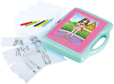 Play Drawing Projector Covers Fashion Artist Set, 28dlg.