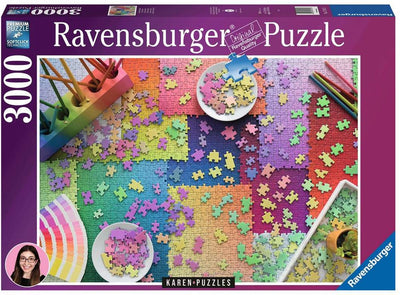 Ravensburger Jigsaw Puzzle Karen Rätsel auf Rätseln, 3000st.