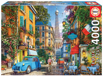 Educa – Puzzle – Straßen von Paris – 4000 Teile – Puzzle für Erwachsene