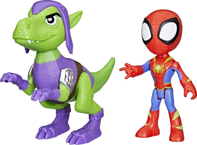 Hasbro Spidey and His Amazing Friends Hero Dino Webs Spielfiguren