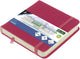 Kangaro-Skizzenbuch – 12 x 12 cm – Rubin – mit Gummiband und Band – k-861251