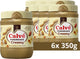 Calvé Erdnussbutter cremig – 6 x 350 Gramm – Vorteilspackung