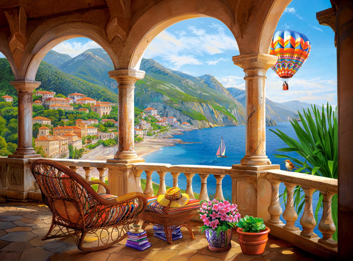 Castorland Puzzle Montenegro Meditation – 2000 Teile Puzzle.