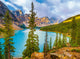 Castorland Puzzle Moraine Lake Banff Kanada 2000 Teile Puzzle.