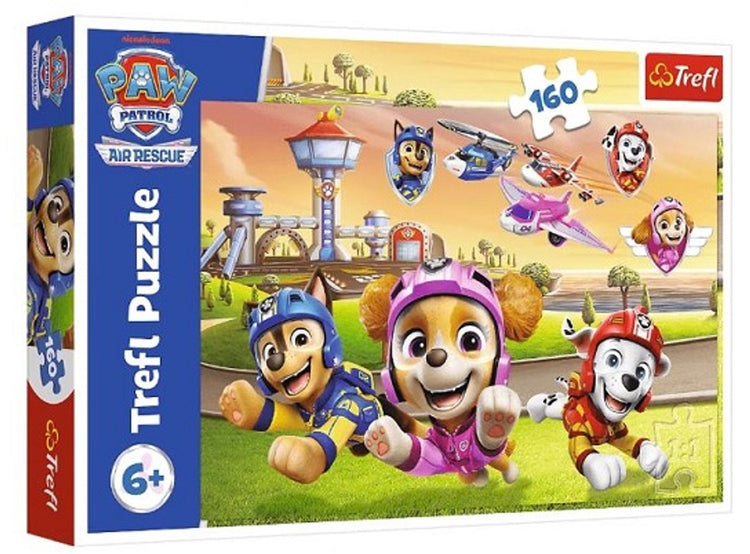 Trefl Puzzle Paw Patrol – 160 Teile – buntes Puzzle für Kinder.