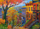 Castorland-Puzzle „Herbststadthügel“ – 3000 Teile Puzzlespaß.