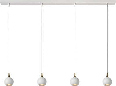 Lucide favori - Hängelampe - 4xGU10 - Weiß