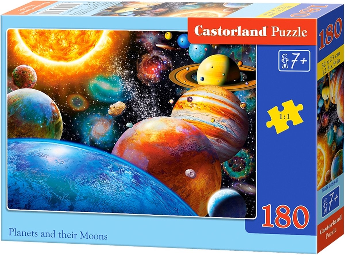 Castorland-Planeten und ihre Monde - 180 Teile