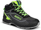 Sparco Arbeitsschuhe S3S – Indy-He Ranger – Schwarz Grün – Schwarz – 43
