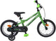 Volare Venom Kinderfahrrad – Jungen – 14 Zoll – Grün – zwei Handbremsen