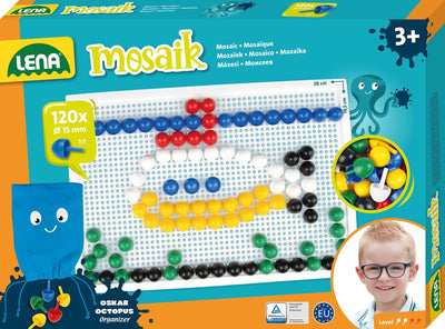 Lena Mosaik-Set Farbe 120 Stück 15 mm