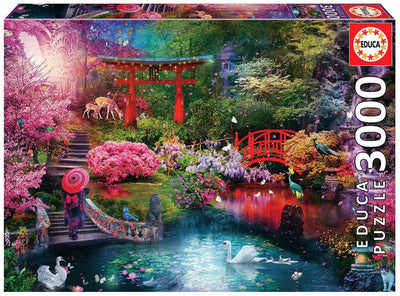 Educa - Puzzle - 3000 Teile - Japanischer Garten