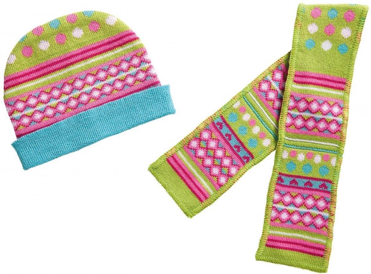 Heless Dolls Hut und Schal, 38-45 cm