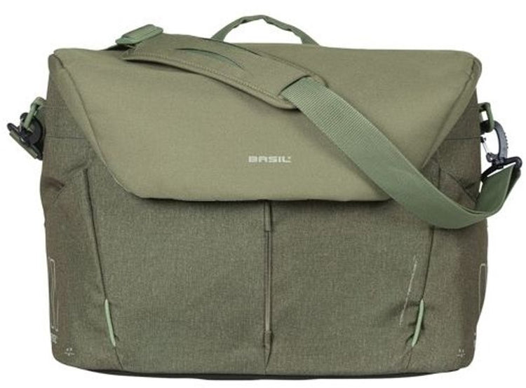 Basil B-Safe Commuter Nordlicht - Laptoptasche - 17 Liter - olivgrün
