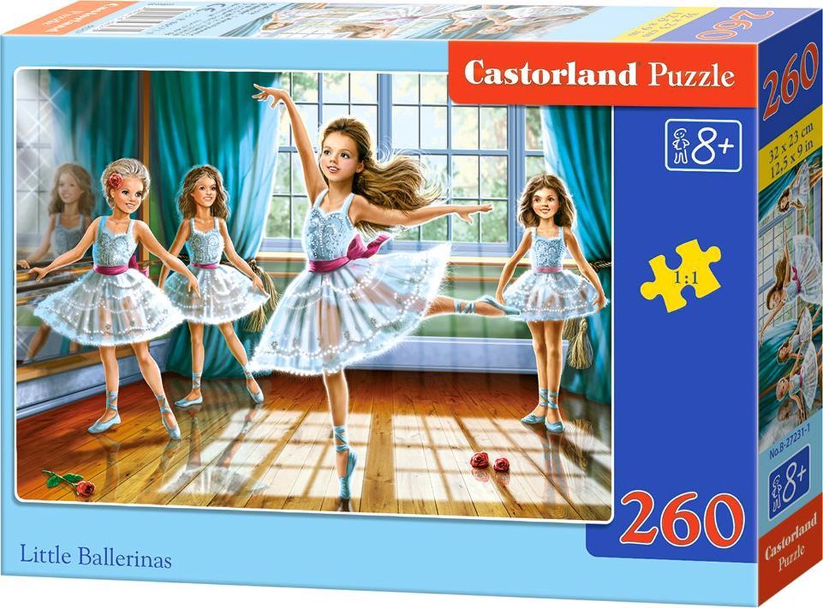 Kleine Ballerinas von Castorland (260 Stück).