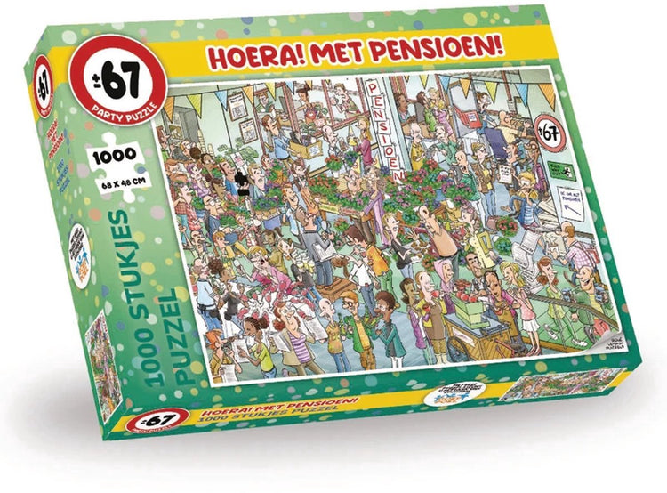 Party-Rätsel mit persönlichen Daten des Herausgebers – Hurra! 1000 Stück ausgemustert