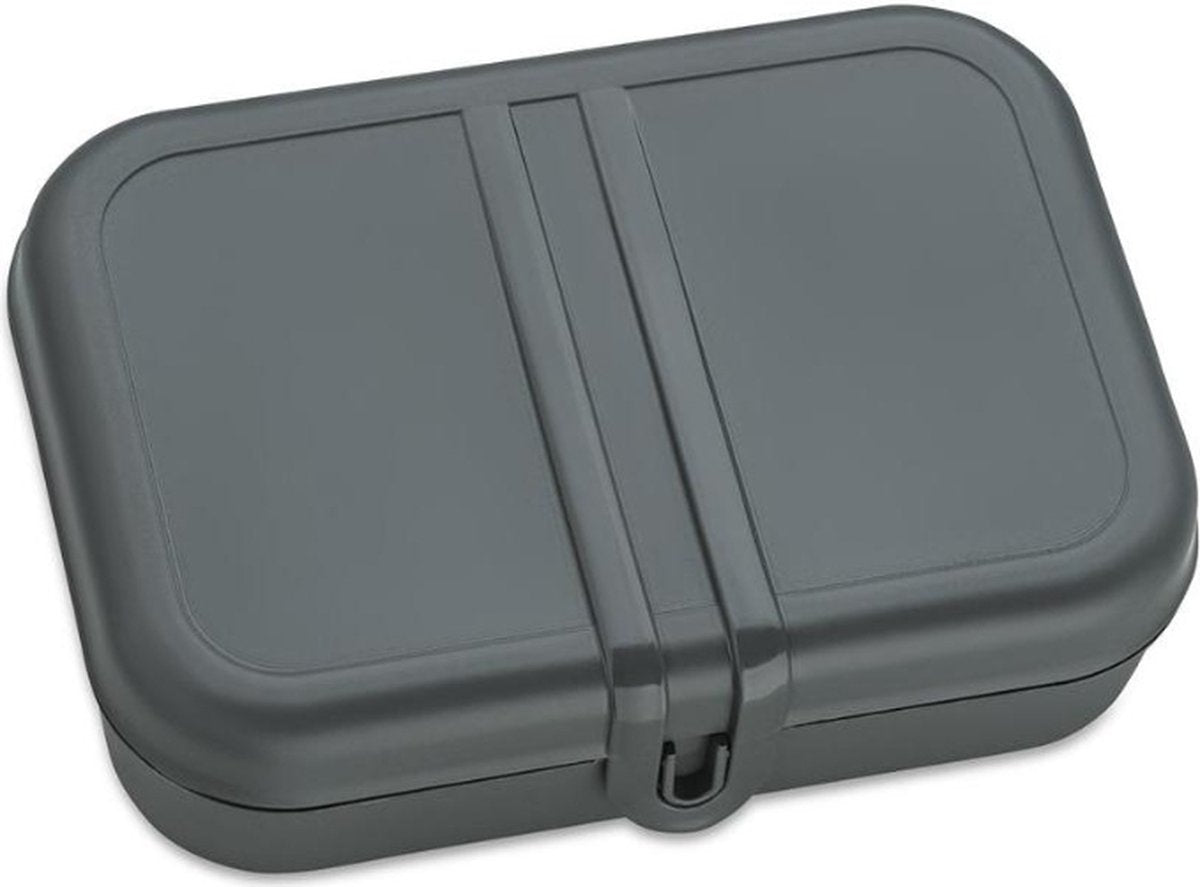 Koziol Lunchbox mit Trennwand, Bio, Aschegrau - | Pascal L