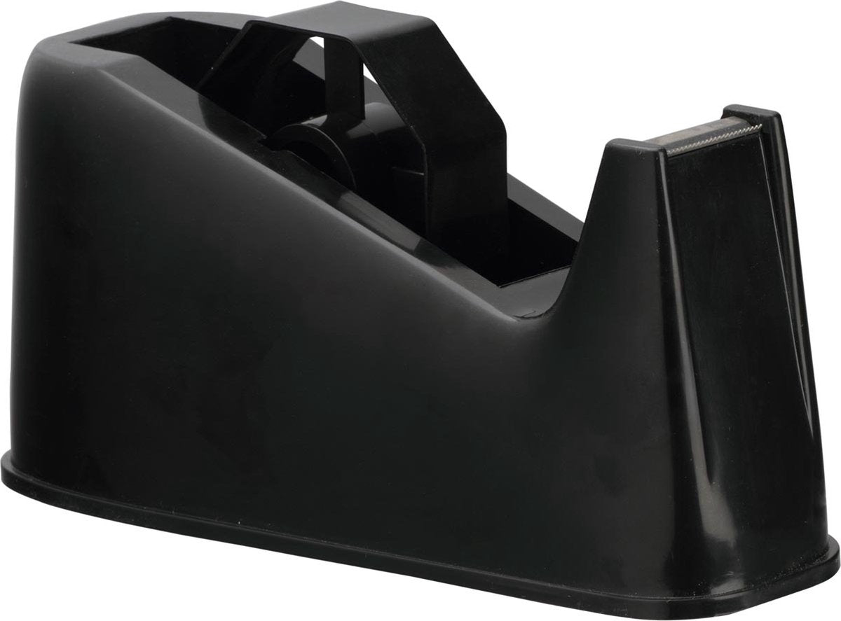 Q-connect Klebebandabroller, für Rollen 25 mm x 66 m, schwarz