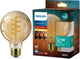 Philips LED Philips Deco LED – Szenenschalter – 50 W – E27-Fassung – G95-Kugellampenform – bernsteinfarbene Lampe