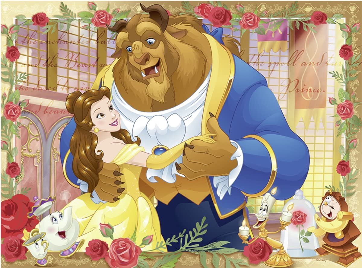 Ravensburger Puzzle Disney Princess Belle Beast – 100 XXL-Teile