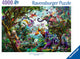 Ravensburger Puzzle Die Drachen der Tropen – Puzzle – 4000 Teile