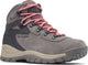 Columbia Newton Ridge Plus wasserdichte verstärkte Damen-Wanderstiefel – Stratus, Canyon Rose