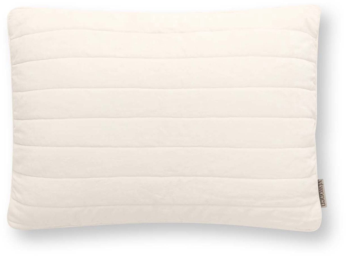 Vtwonen Dekokissen gesteppt – Kissen für das Wohnzimmer – Weiß – 50x70cm