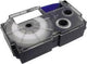 Casio xr-9x1 Etikettenband, Bandfarbe: transparent, Textfarbe: schwarz, 9 mm, 8 m