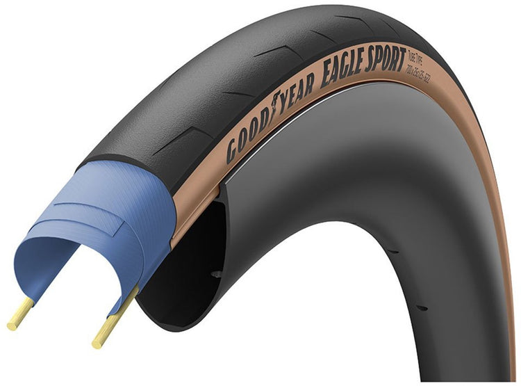 Goodyear Eagle Sport 700x25c Tan