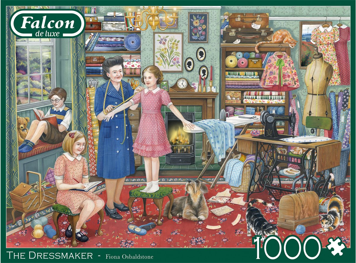 Falcon Puzzle die Schneiderin – Puzzle – 1000 Teile