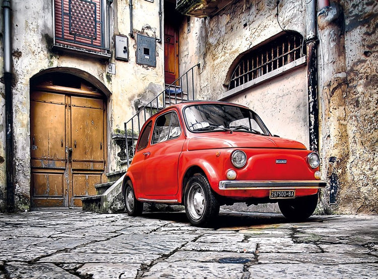 Clementoni – Puzzle – 500 Teile – Italienisches Auto – Puzzle für Erwachsene – hochwertige Sammlung