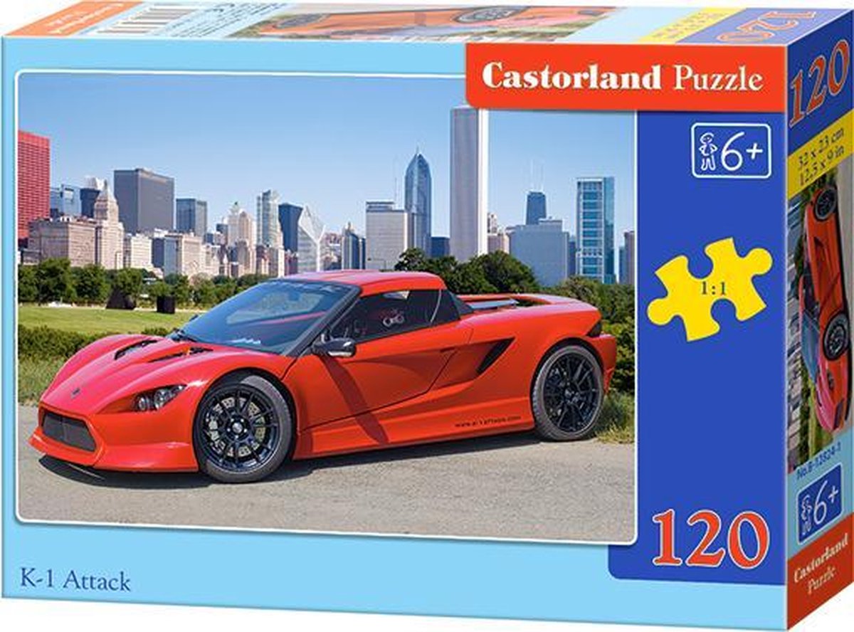 Castorland K-1-Angriff – 120 Teile