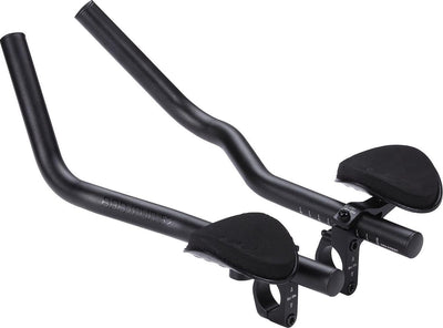 BBB Cycling Aerobar-Rennrad – verstellbarer Aluminium-Lenker – Aerobar mit Armlehne – Zeitfahr-Lenker – Triathlon-Lenker – kompatibel mit 25,4 oder 31,8 mm Fahrradlenker – Aerobase BHB-52
